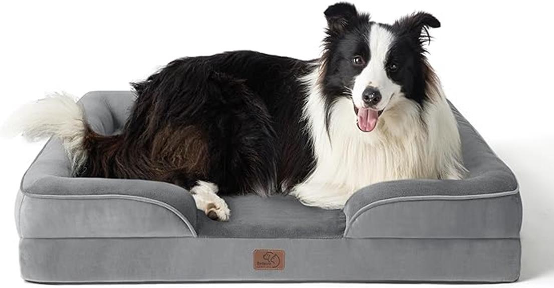 comfortable orthopedic dog bed